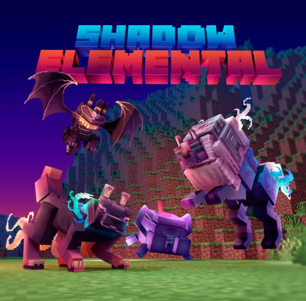 我的世界生物模型 – 暗影元素生物包