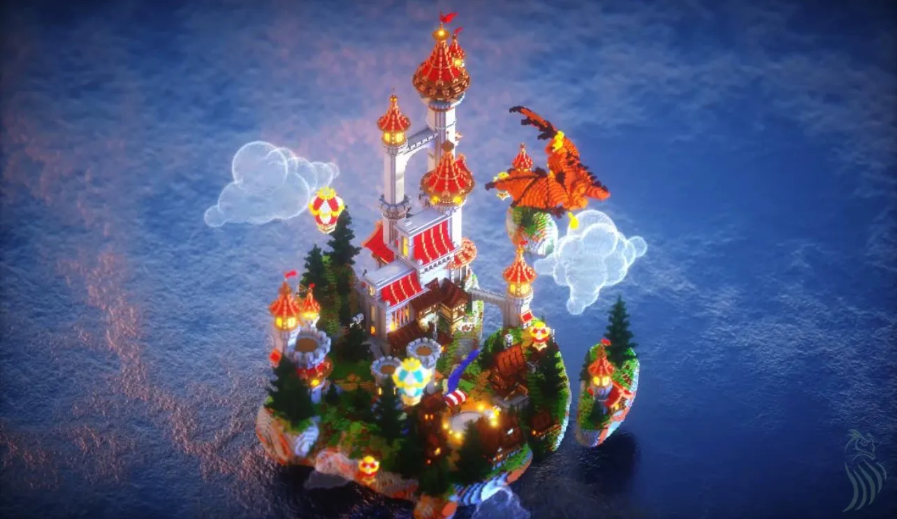 我的世界卡斯勒富特重生主城地图