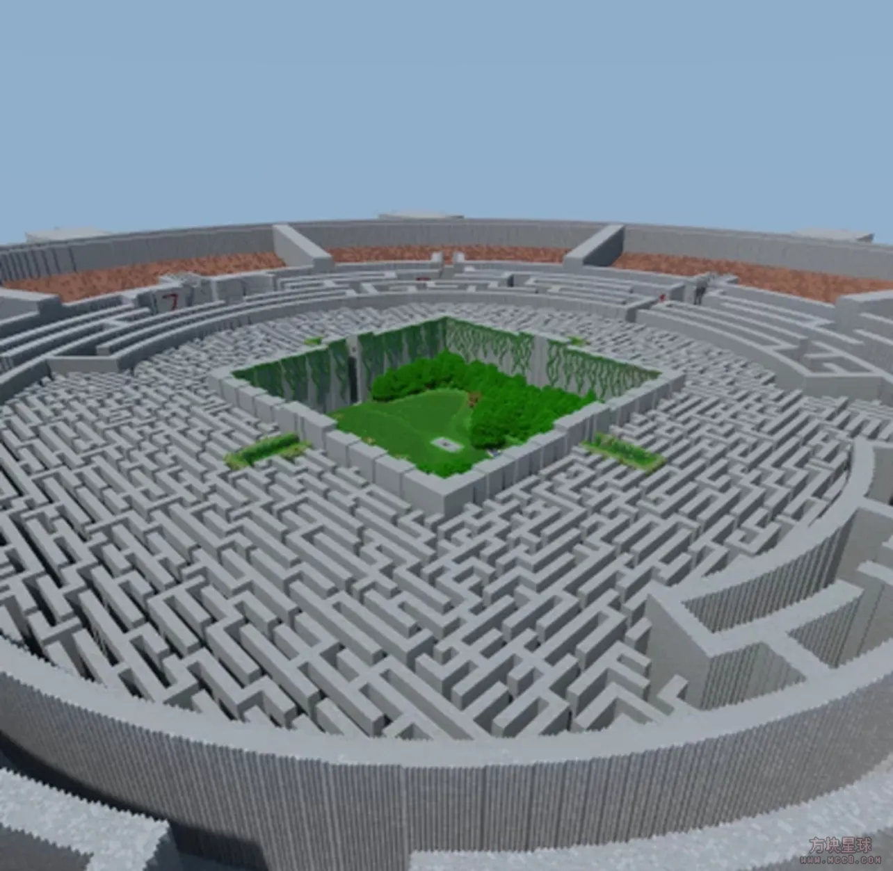 我的世界移动迷宫地图:电影还原版迷宫闯关探险