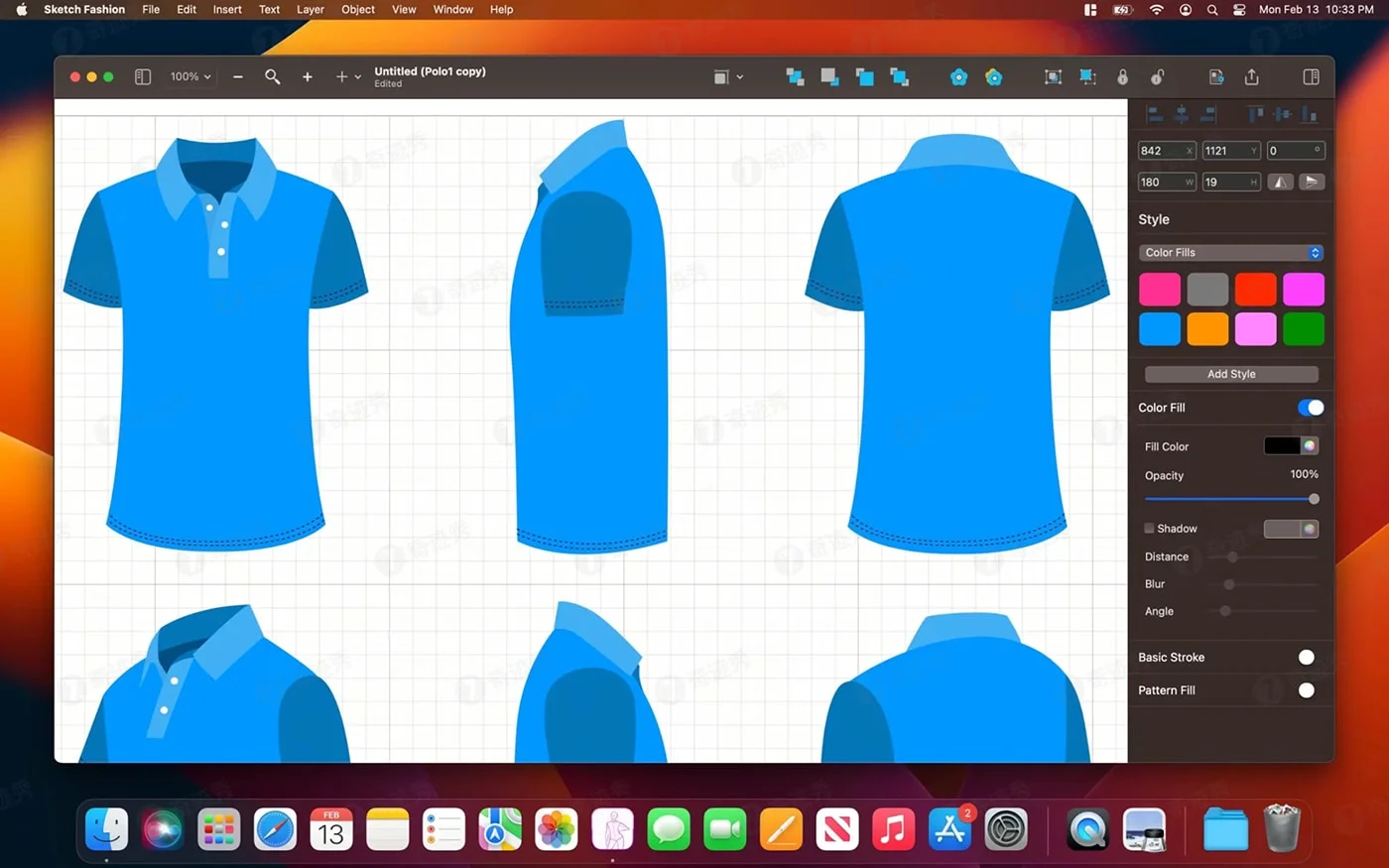 Sketch Fashion v1.2.8 优秀的服装设计工具
