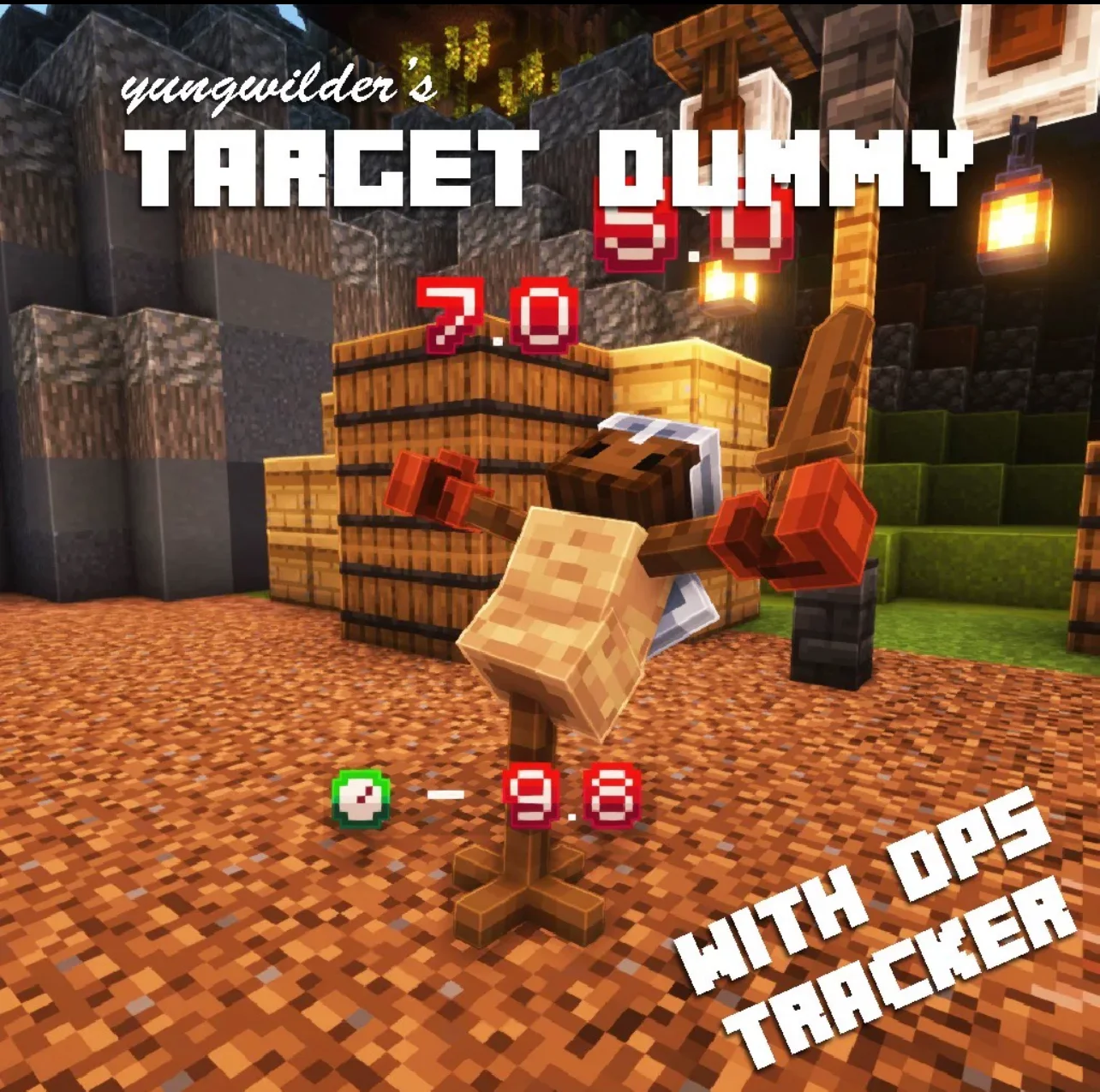 我的世界装饰模型 – 目标假人