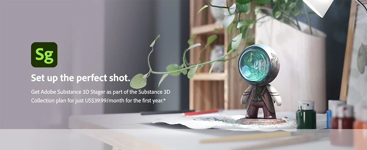 Substance 3D Stager v3.1.3.6209 三维场景搭建软件