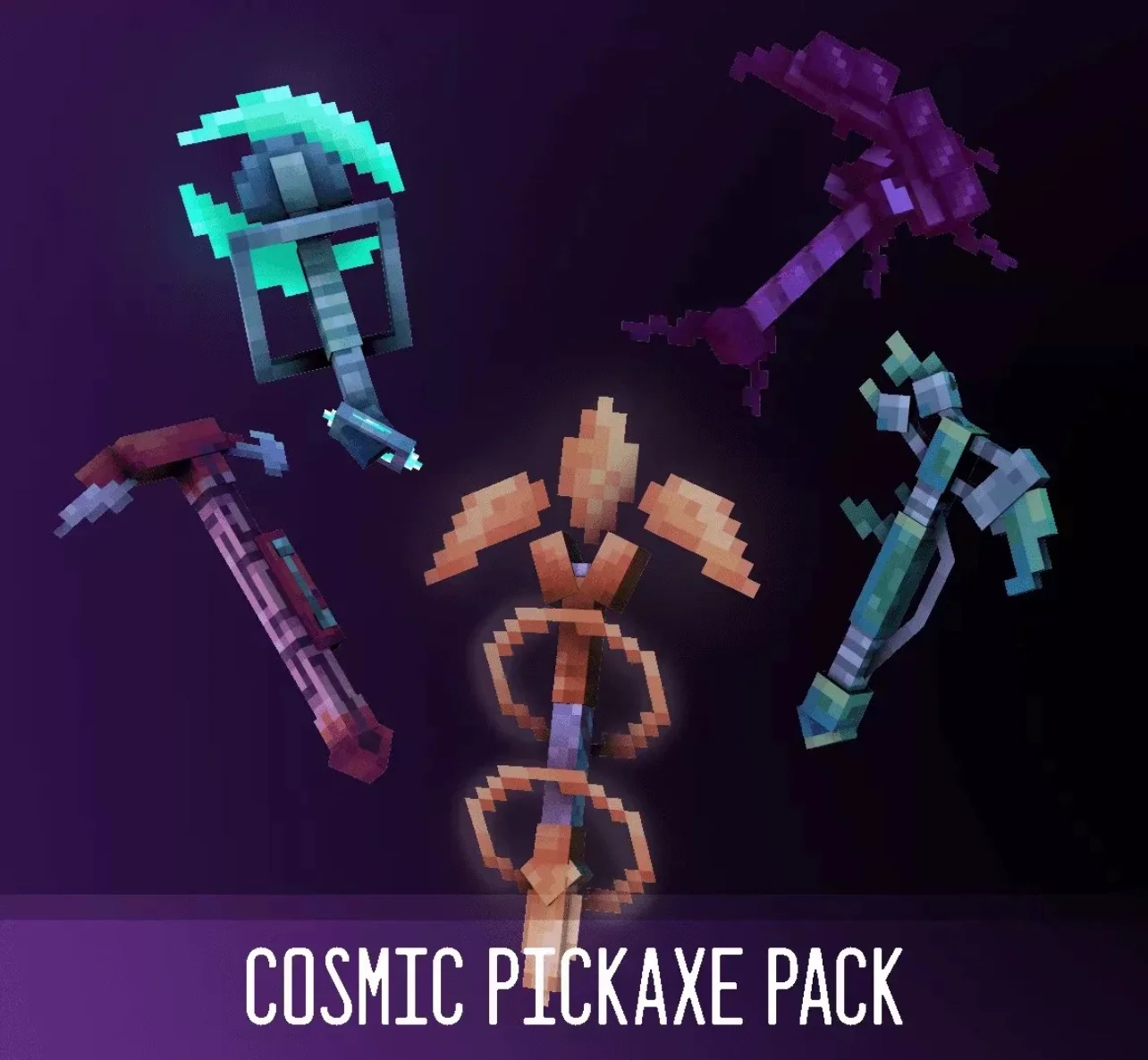 我的世界装备模型 – 宇宙镐