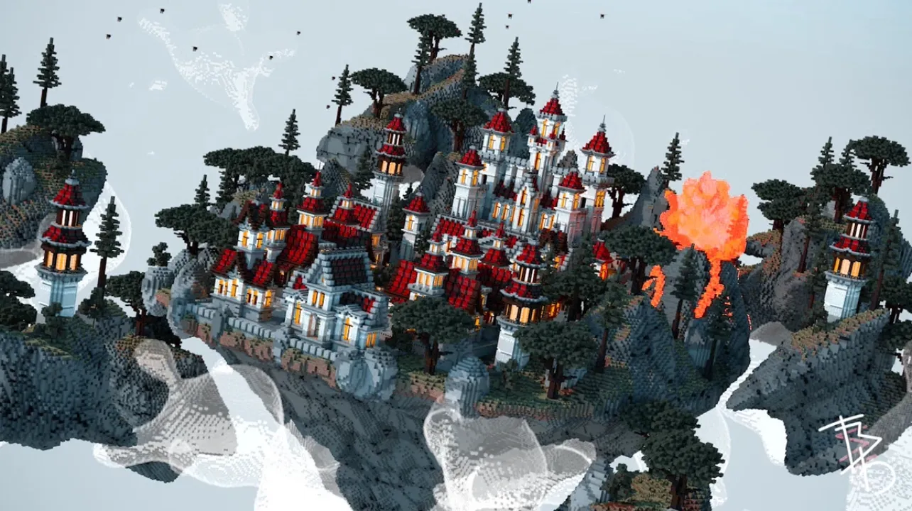 火之王国城堡主城建筑文件合集