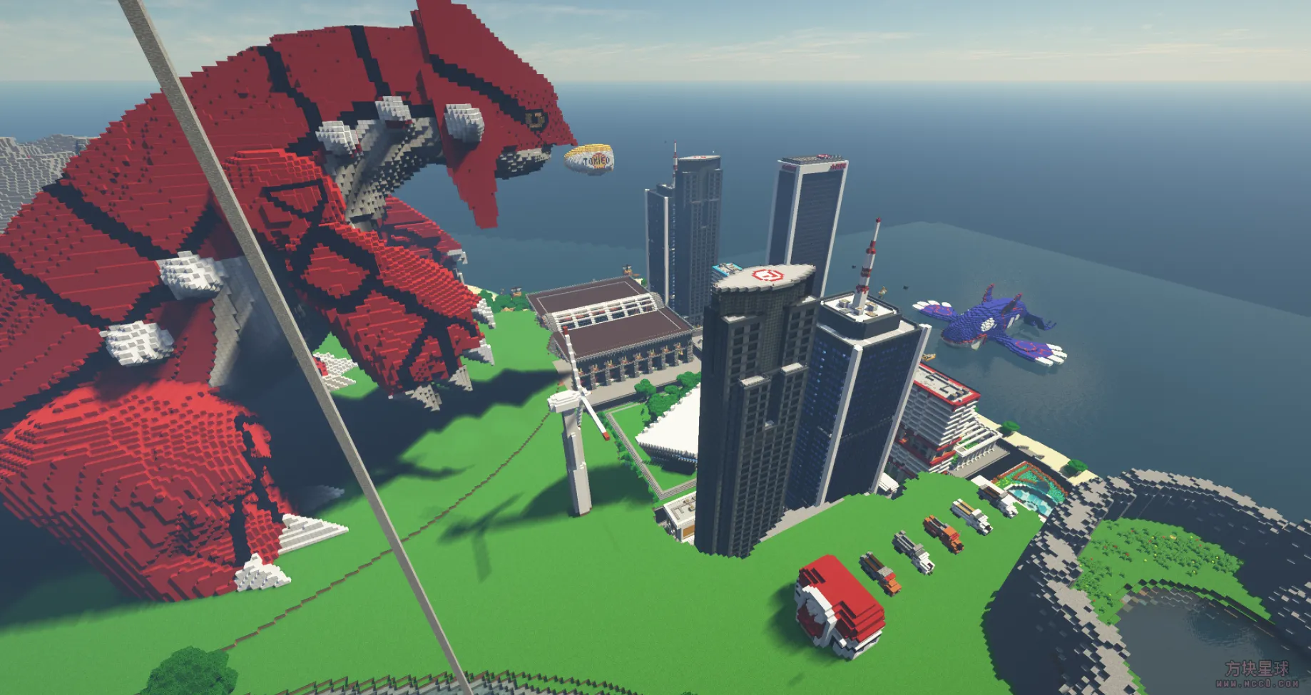 我的世界宝可梦城镇地图存档下载1.12.2版