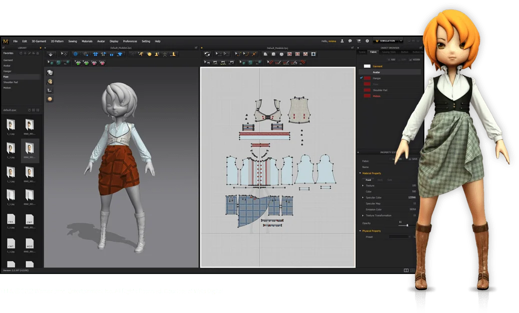 Marvelous Designer 2025.2.143 三维服装设计工具中文版