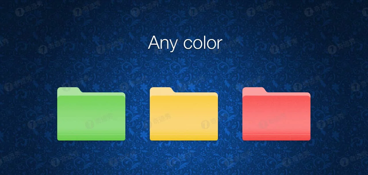 Foldery 1.1 改变文件夹图标颜色