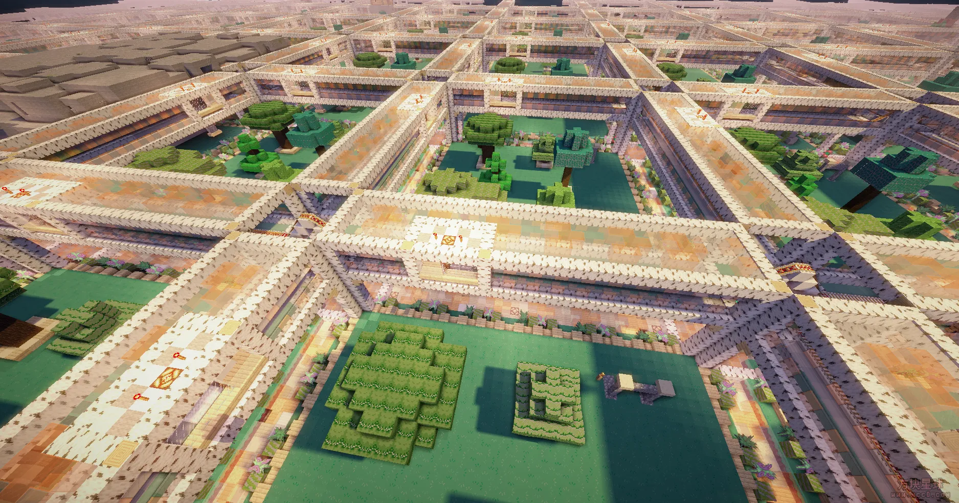 我的世界白桦木地皮模板PlotSquared插件教程