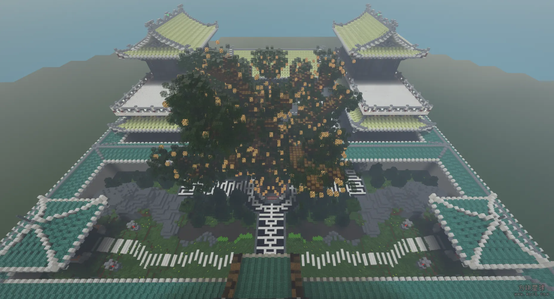 我的世界古代城楼院子地图存档RPG副本推荐