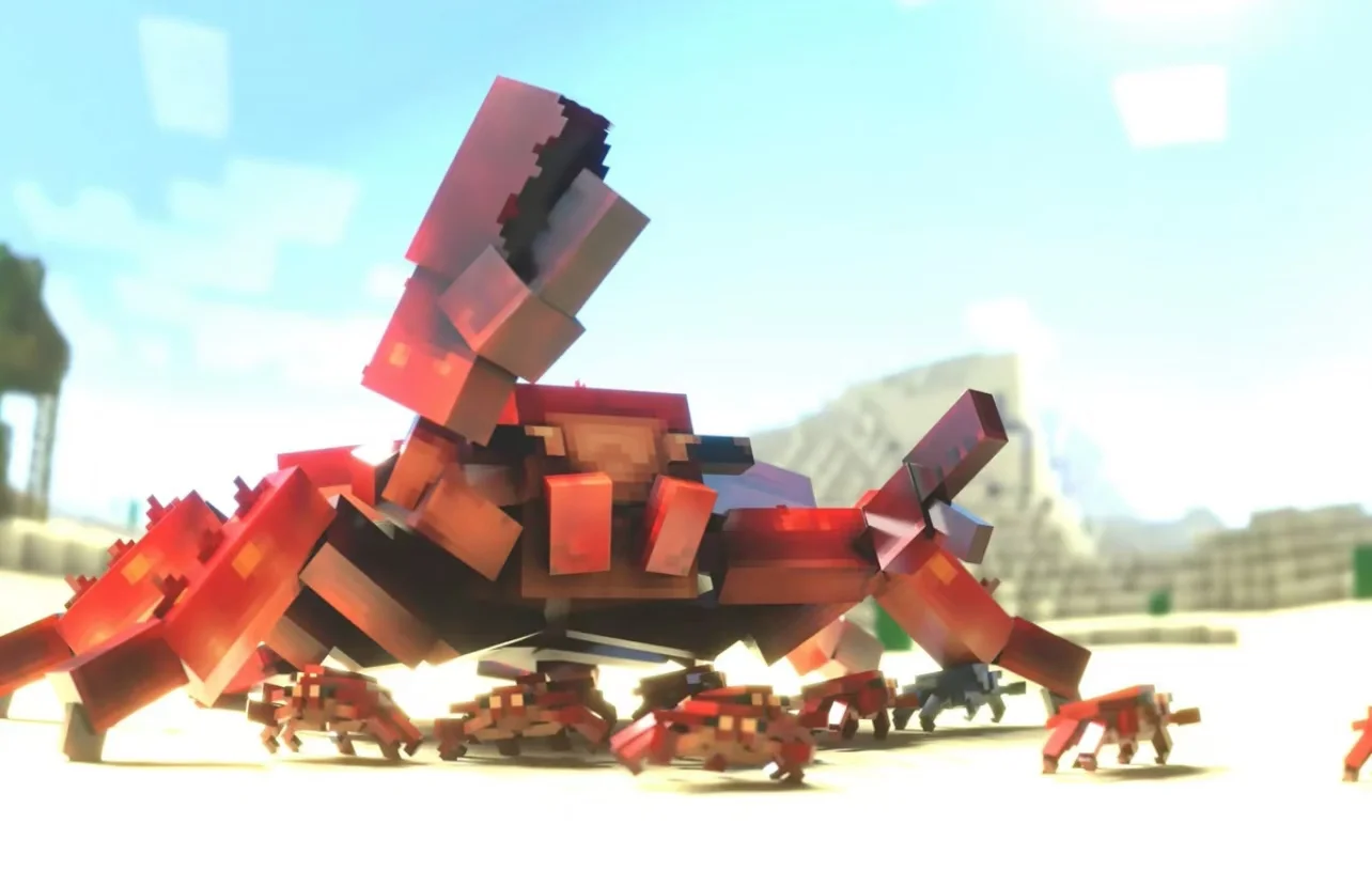 我的世界生物模型 – 大螃蟹