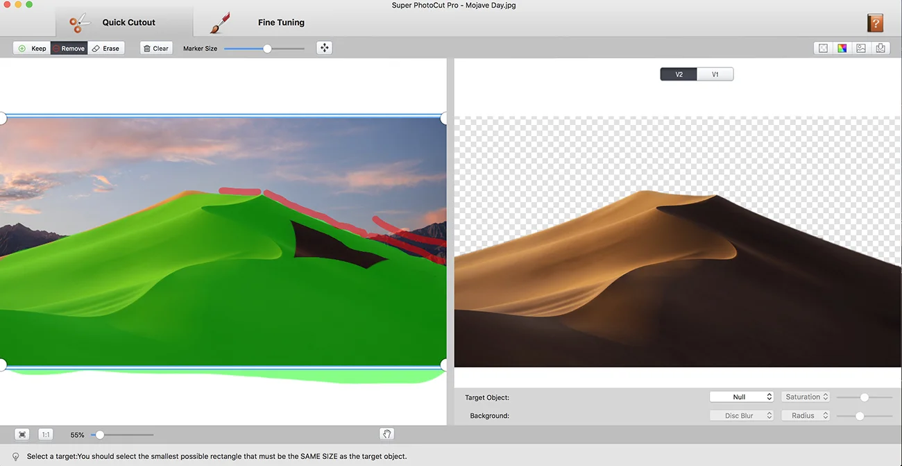 Super PhotoCut 2.8.8 快速图片抠图工具