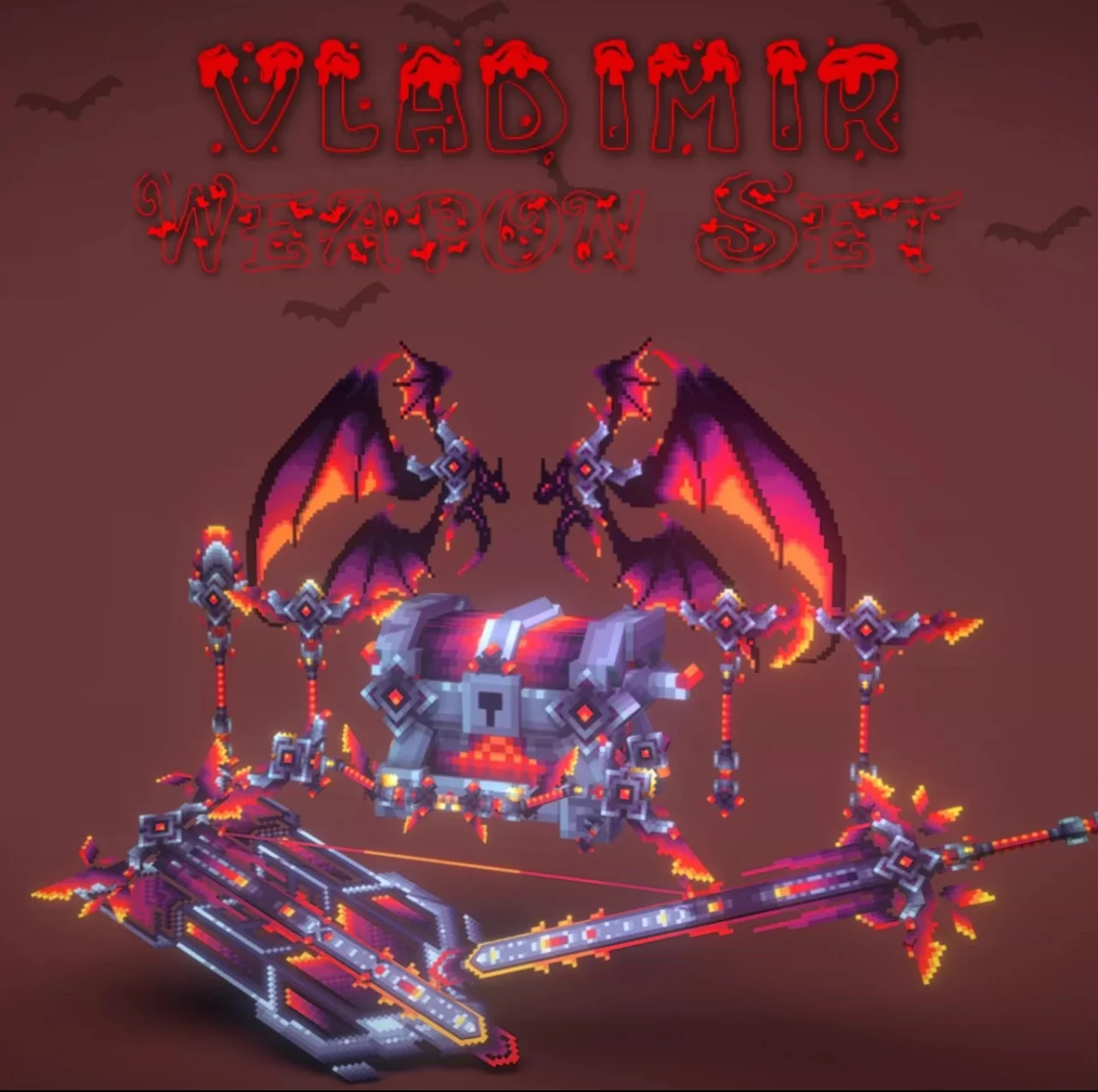 我的世界装饰模型 – 弗拉基米尔套装