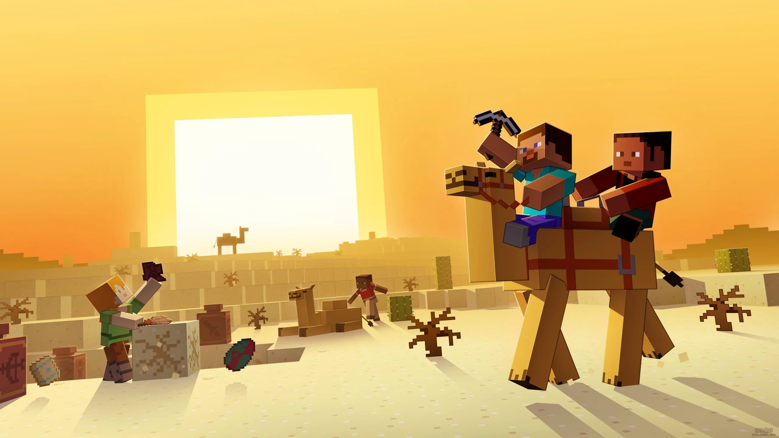 我的世界材质包-宣传片材质 Bare Bones