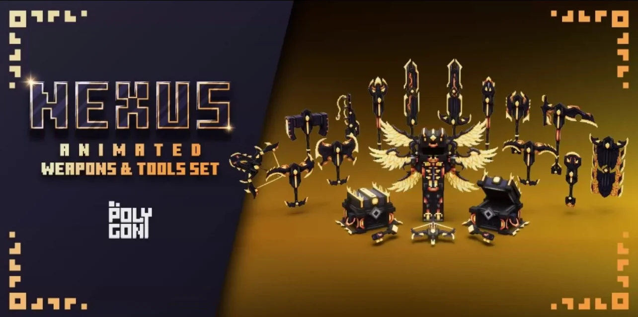 我的世界装备模型 – 暗天使套装