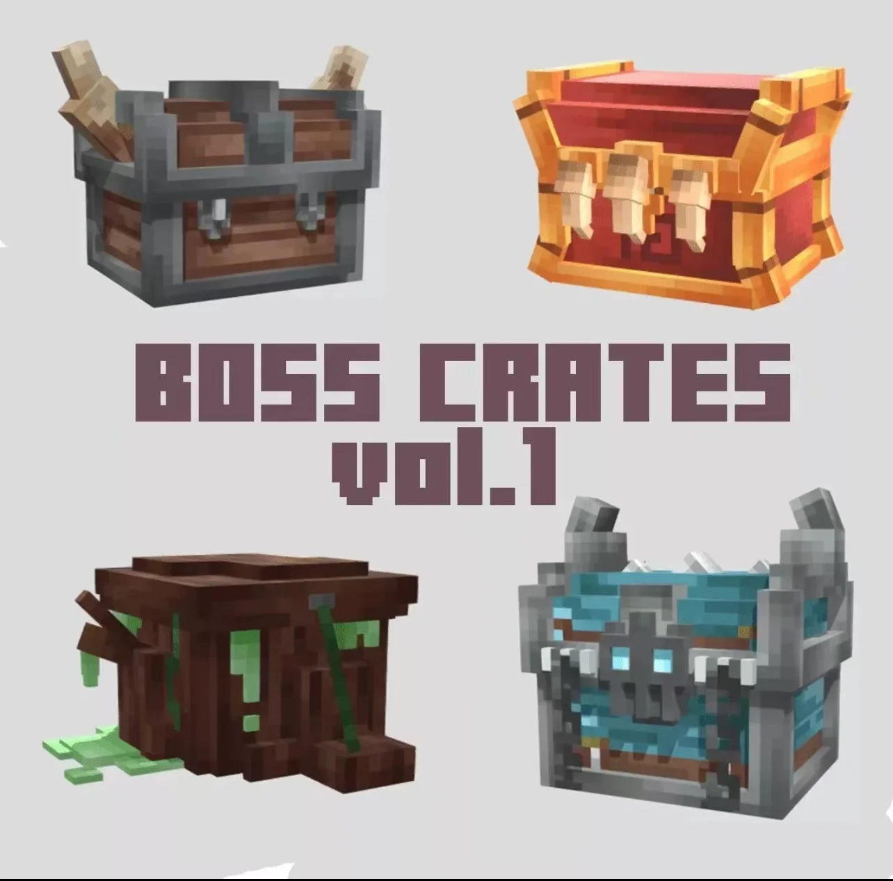 我的世界装饰模型 – BOSS宝箱