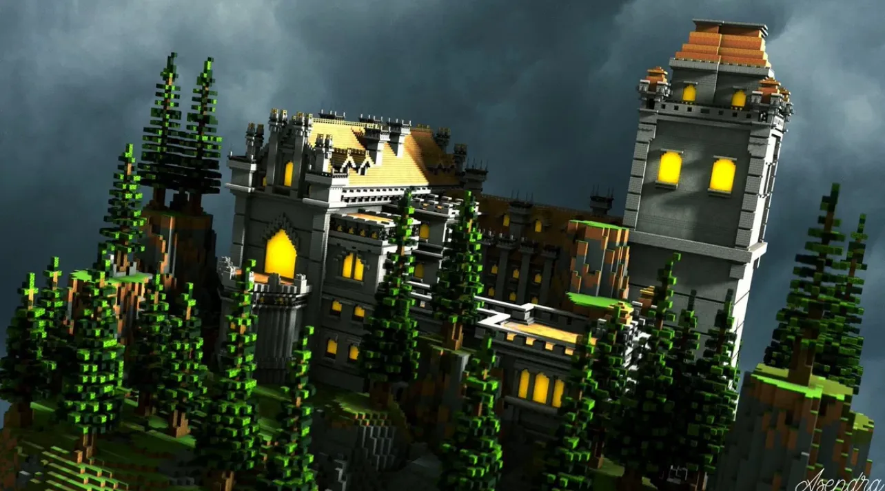 我的世界地图 – 阿尼夫城堡 [ 主城 / 大厅 ]