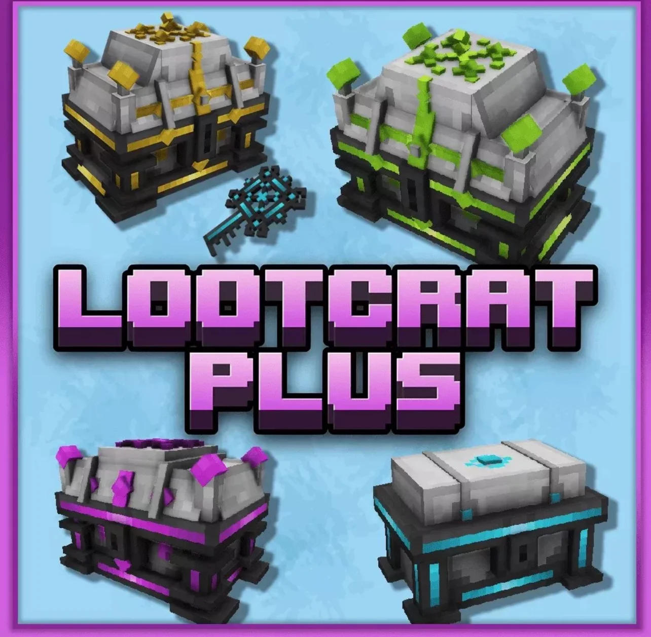 我的世界装饰模型 – 战利品宝箱