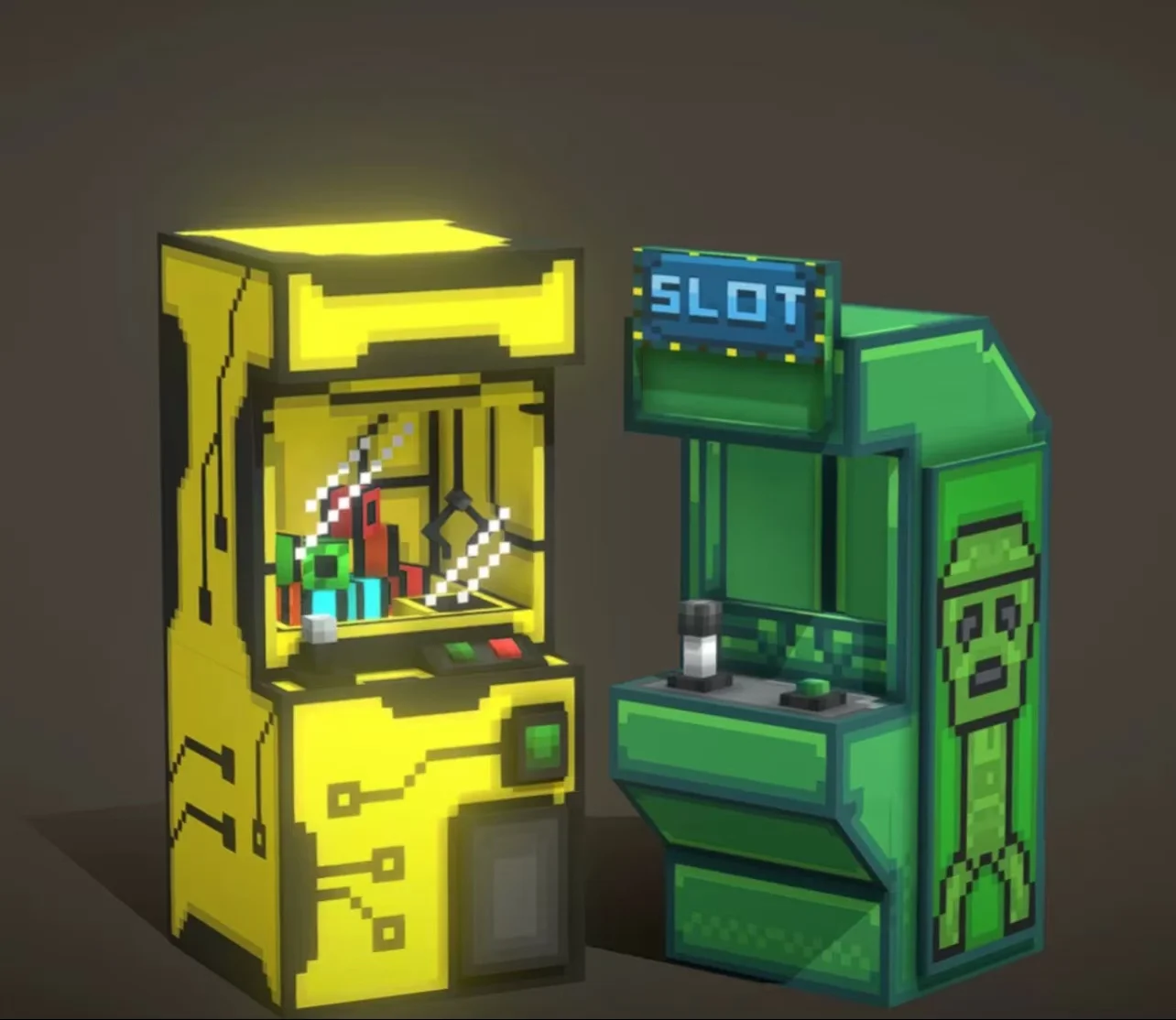 我的世界装饰模型 – 街机