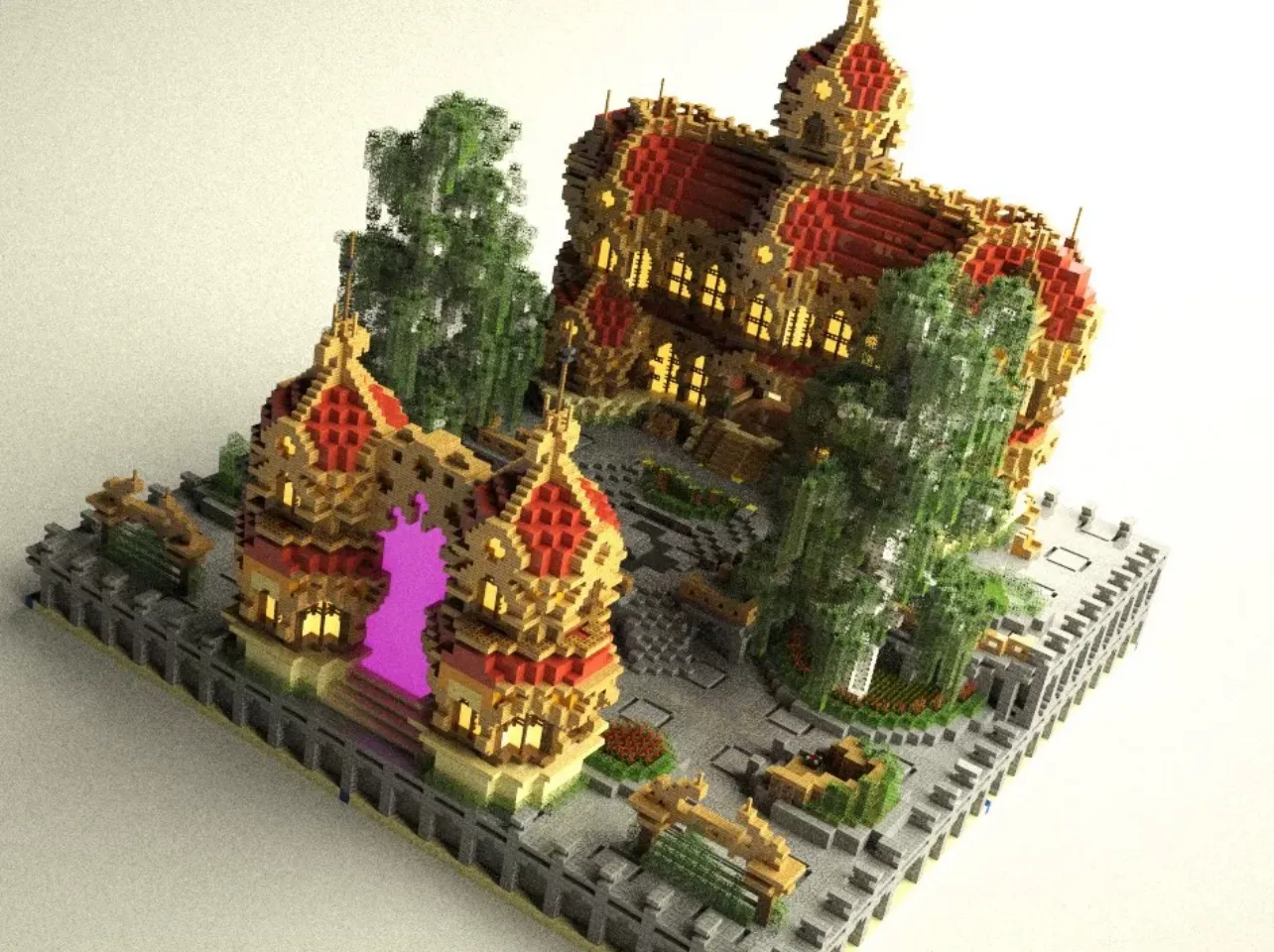 我的世界至臻宫殿地图大厅活动副本