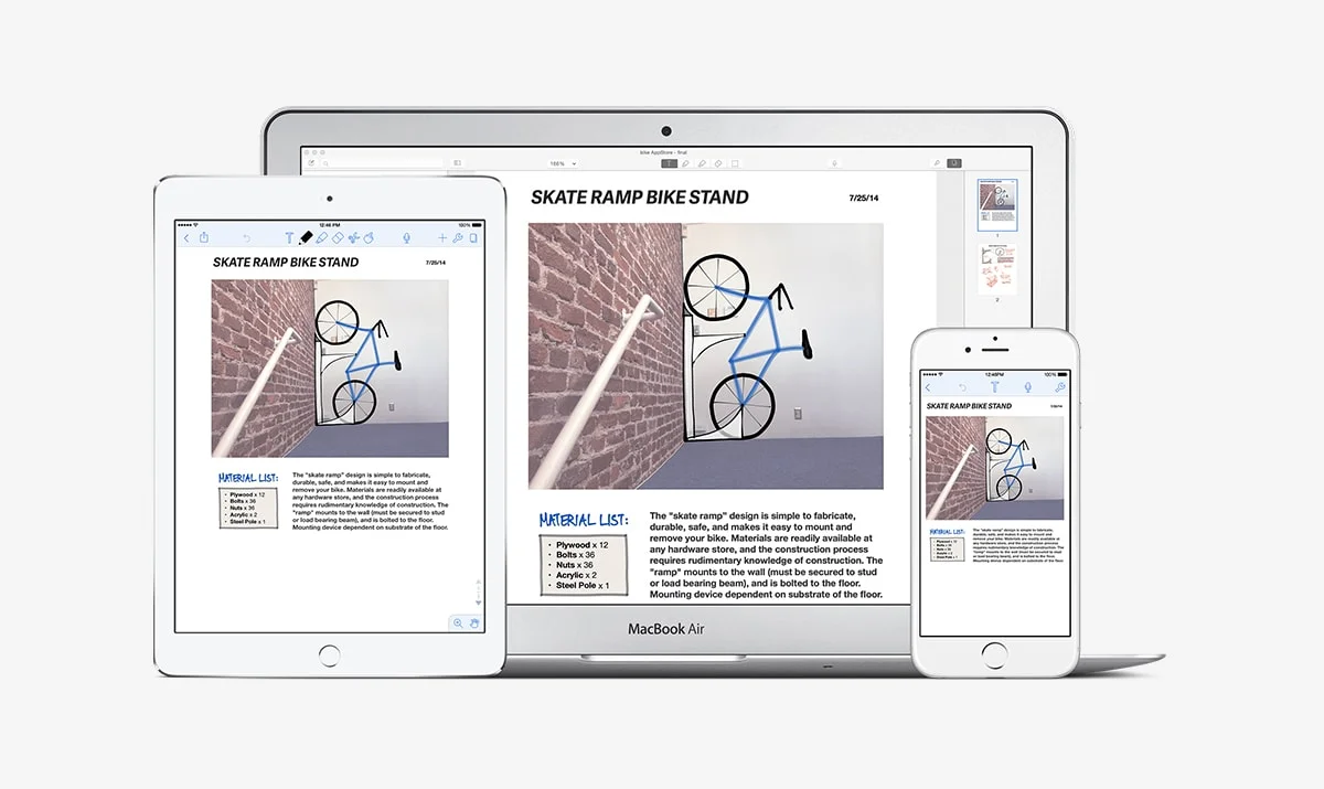 Notability 14.11.1 支持画笔录音的笔记