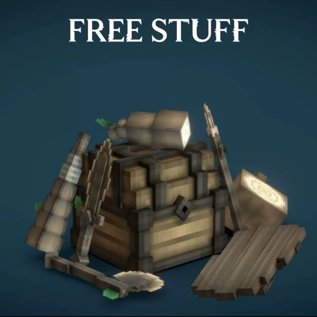 我的世界装备模型 – 木质物品