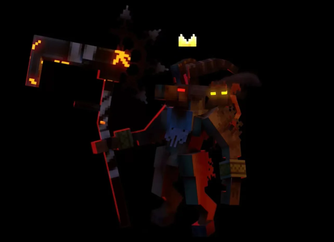 我的世界生物模型 – 山羊恶魔