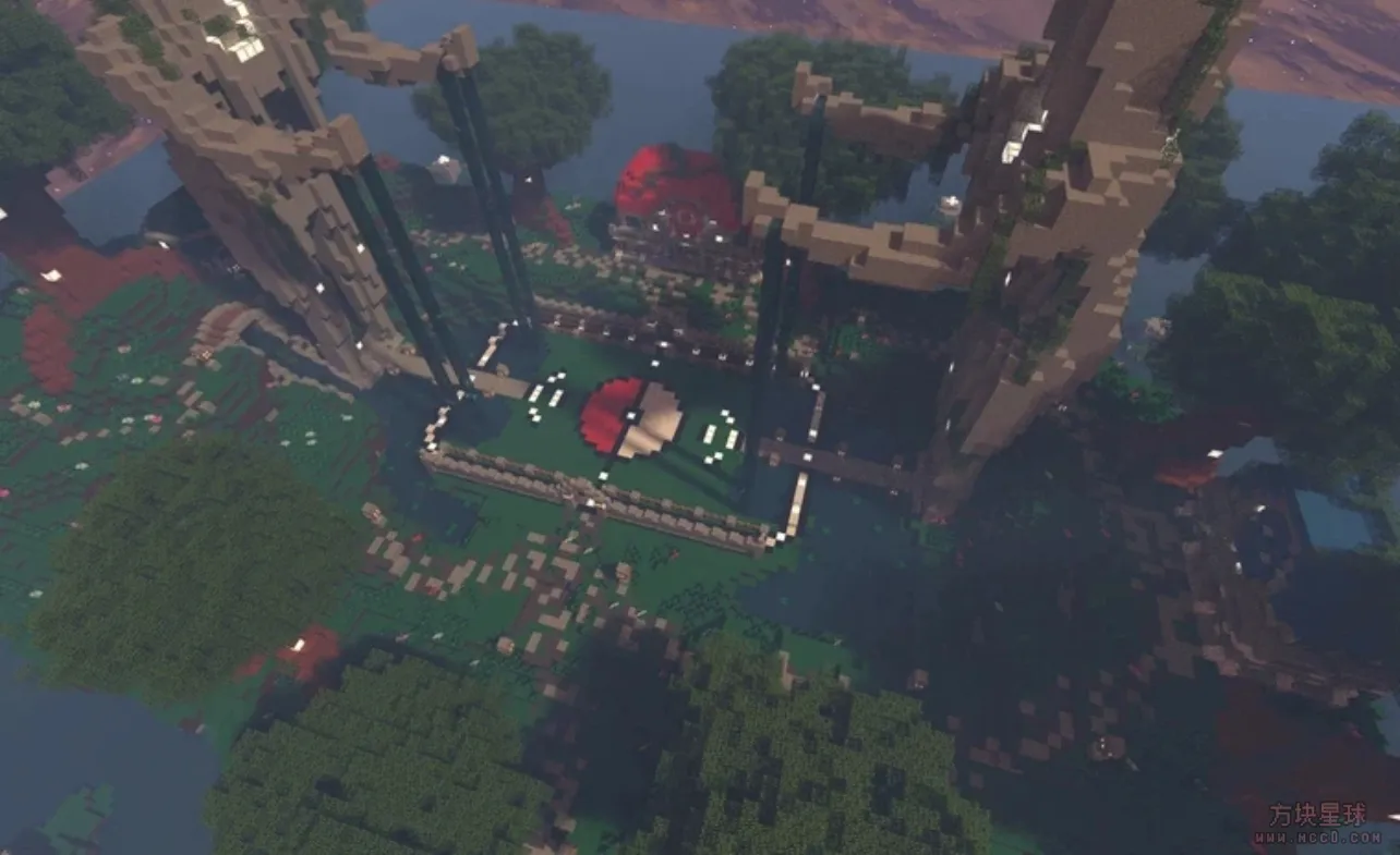 宝可梦竞技场地图:300×300精品PVP对战场景