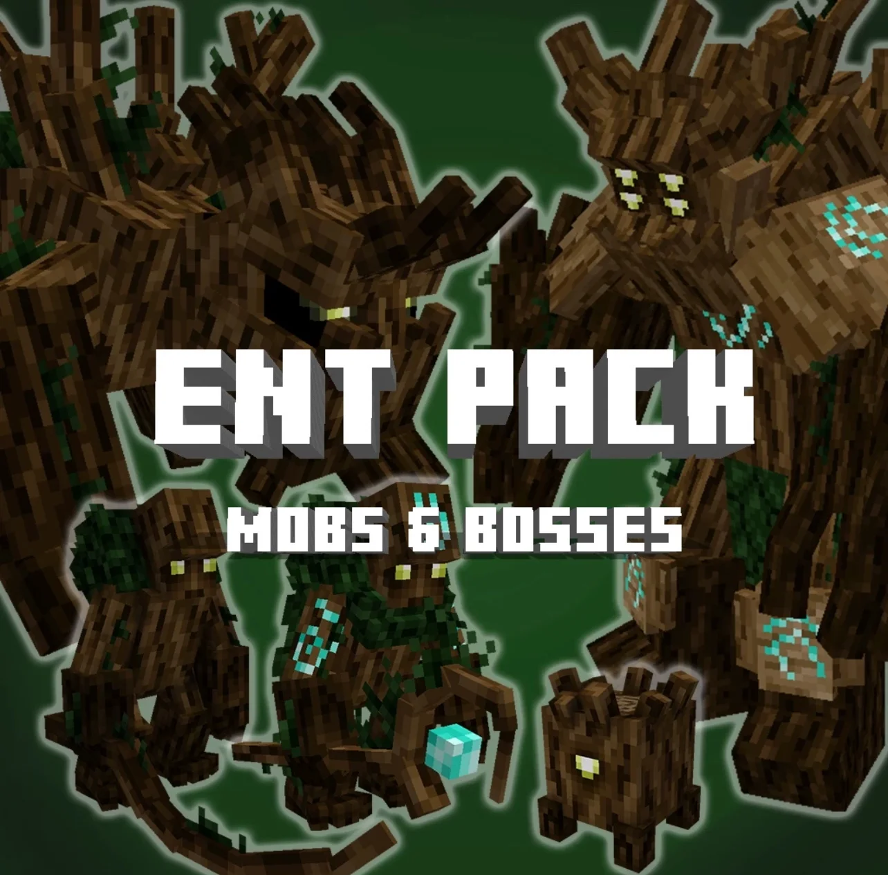 我的世界生物模型 – 树妖包