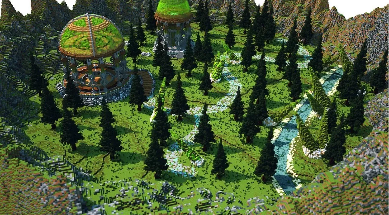 我的世界绿宝石竞技场大型PVP副本地图