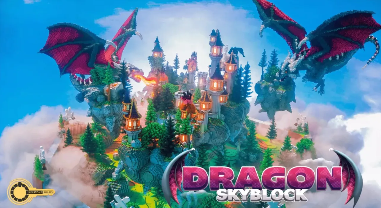 我的世界地图 – 龙之岛 [ 主城 / 大厅 ]