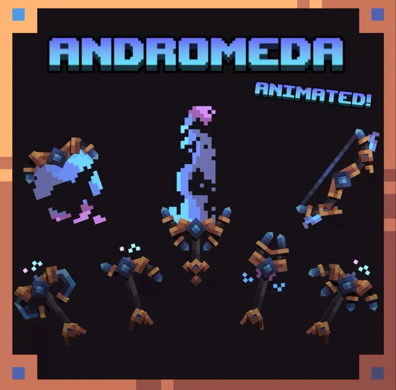 我的世界装饰模型 – 仙女座套装