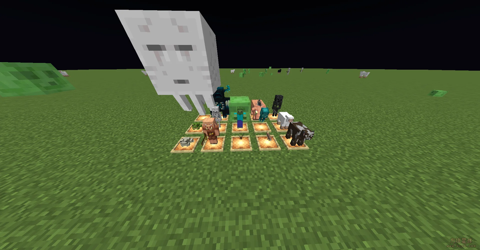 我的世界材质包-3D刷怪蛋|3D Mob Totem