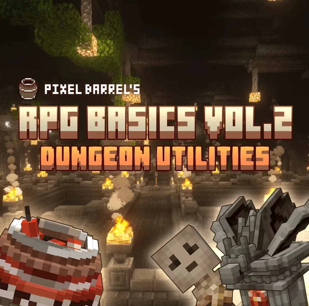 我的世界装饰模型 – 角色扮演基础 [第2卷：地下城实用工具]