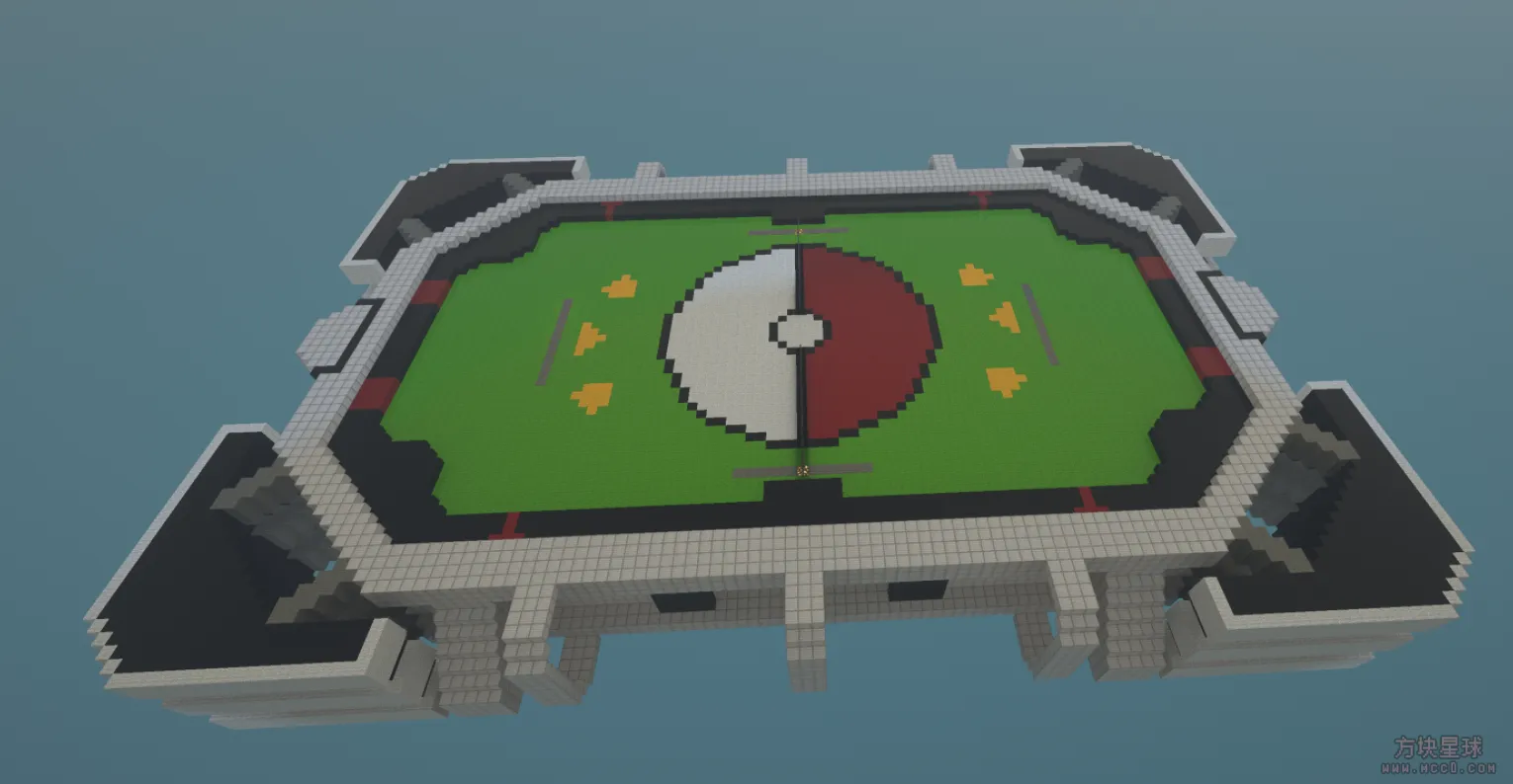 我的世界宝可梦PVP对战场地地图