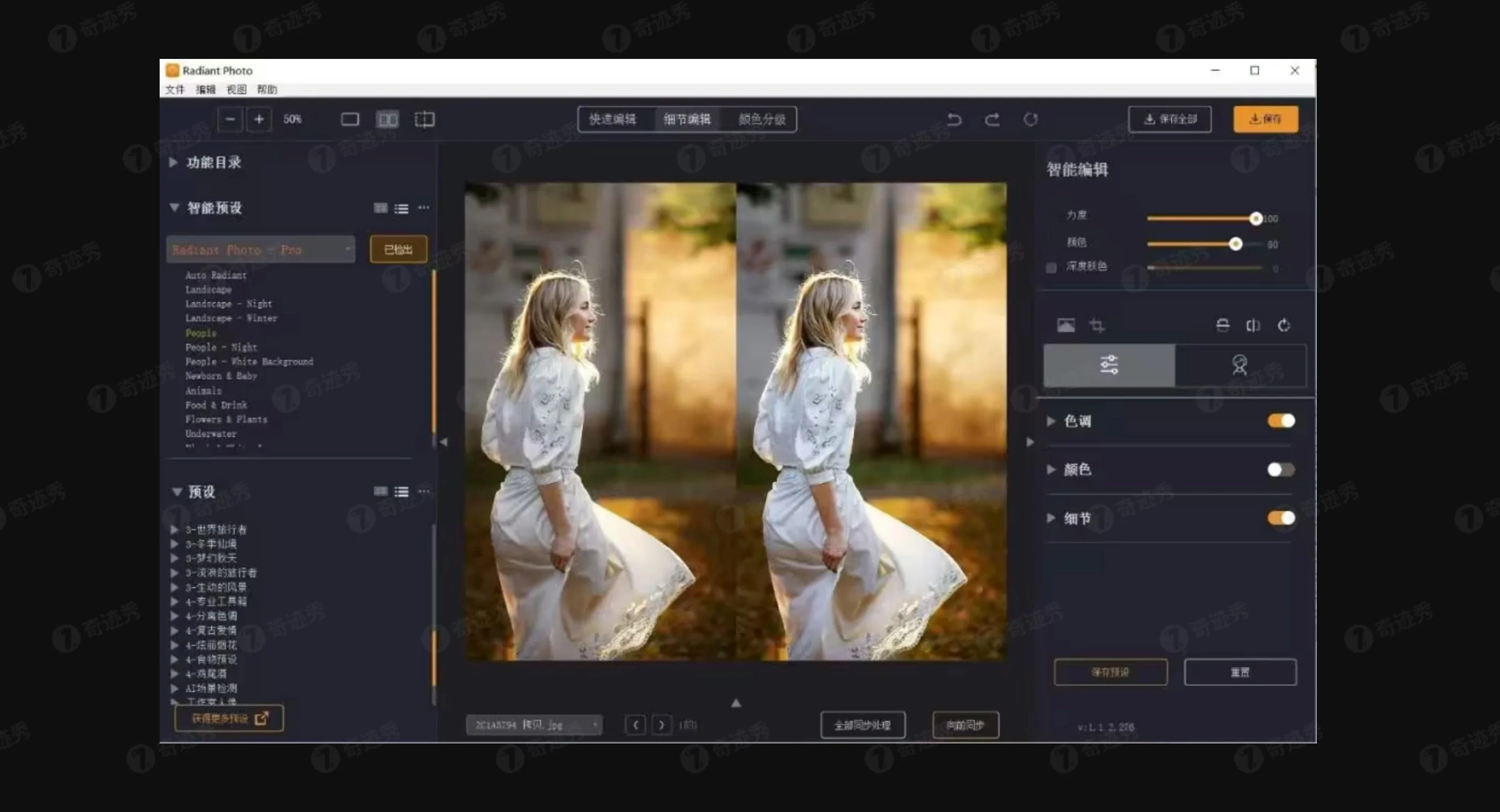 Radiant Photo 2.1.0.756 图像AI增强修饰