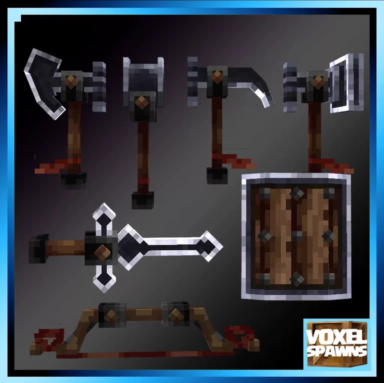 我的世界装备模型 – 矮人套装