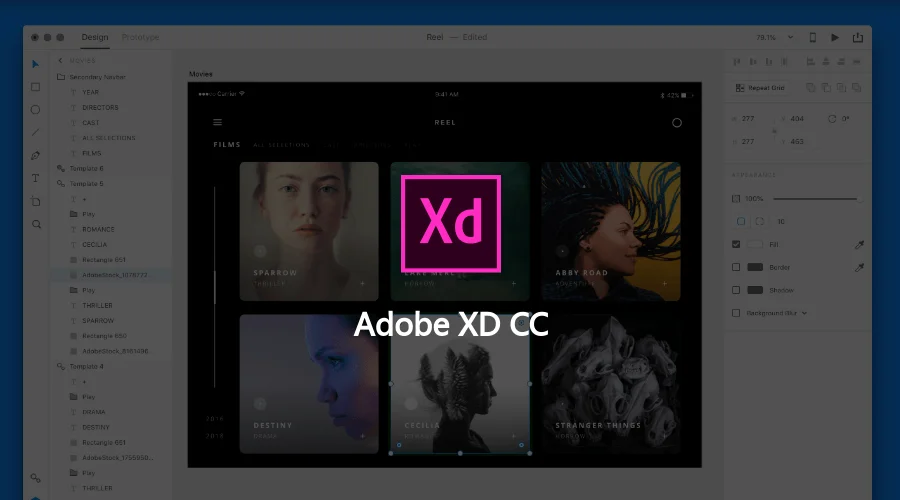 Adobe XD 59.0.12.2 界面设计和原型交互工具