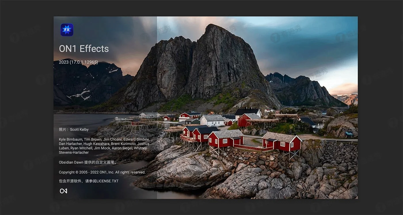 ON1 Effects 2025.1 19.1.0照片滤镜/LUT/纹理处理工具