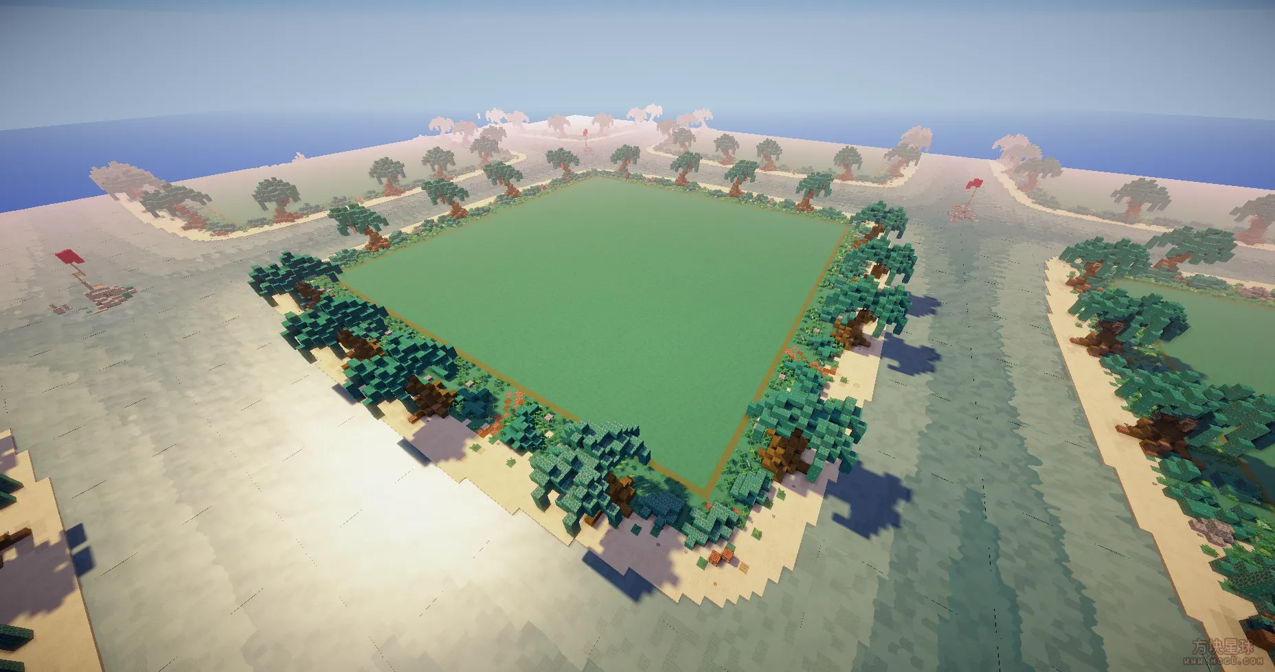 我的世界PlotSquared大型海岛地皮模板教程