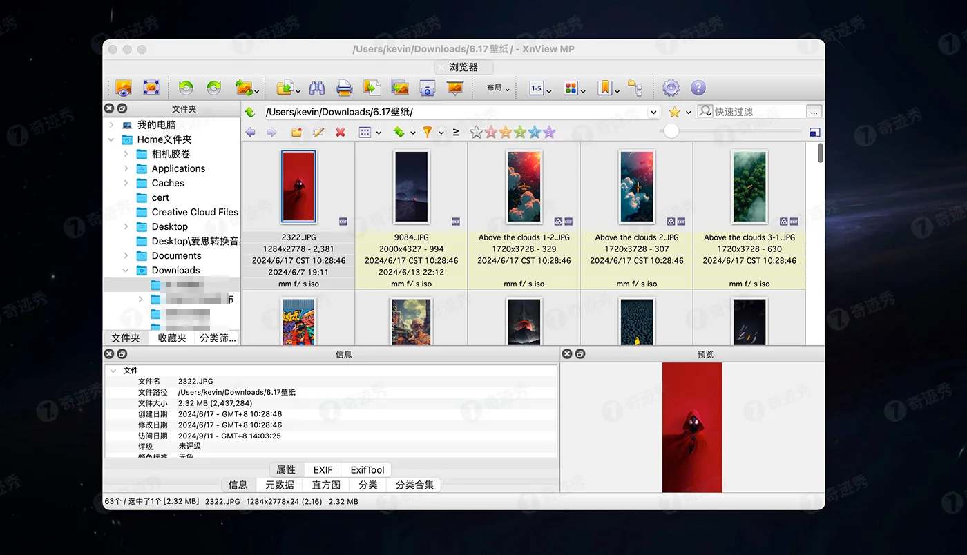 XnViewMP 1.9.3 图像管理查看