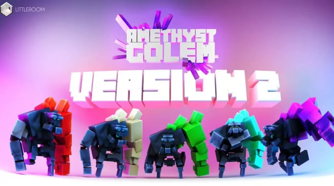 我的世界生物模型 – 水晶傀儡