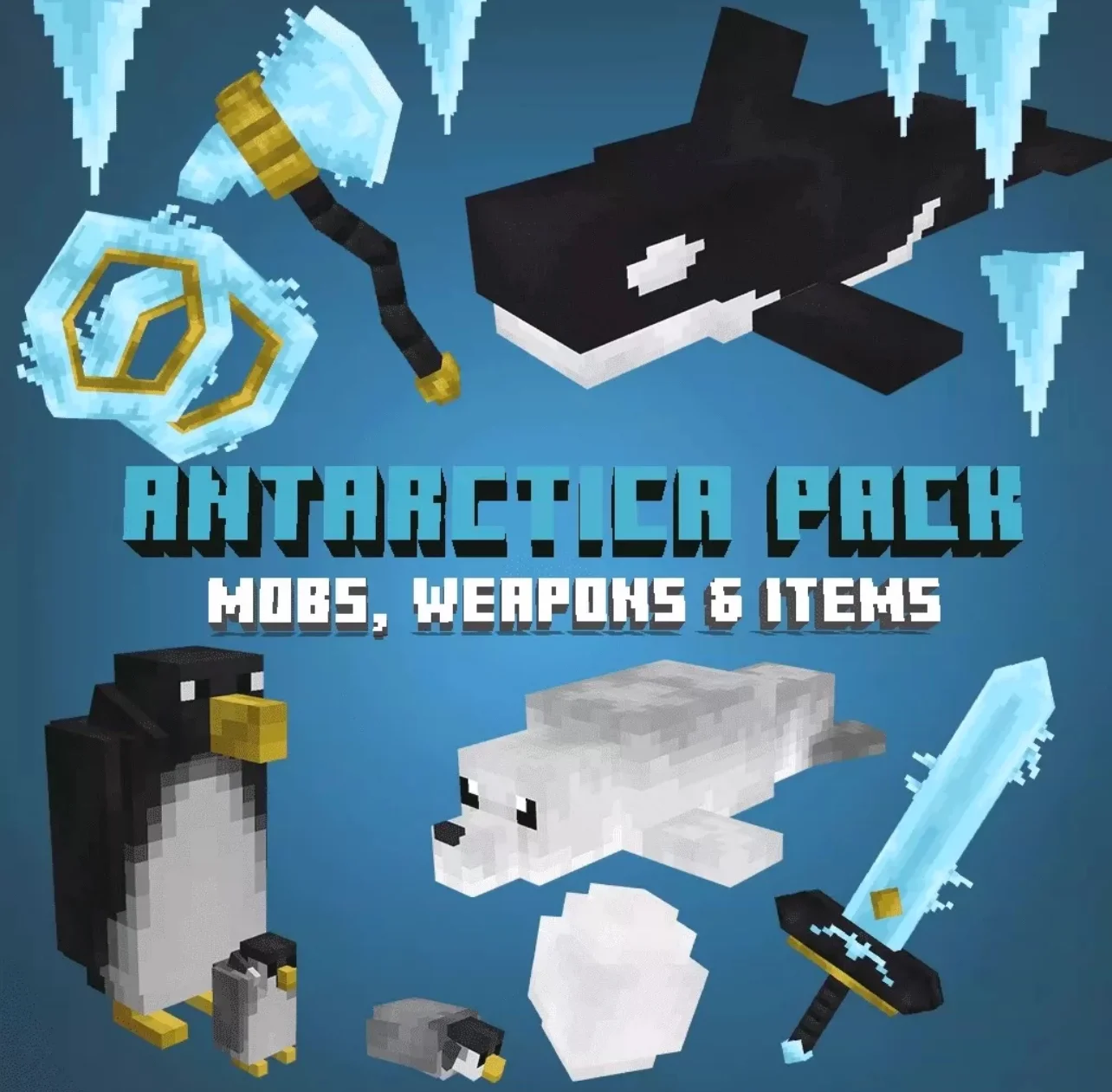 我的世界生物模型 – 南极包