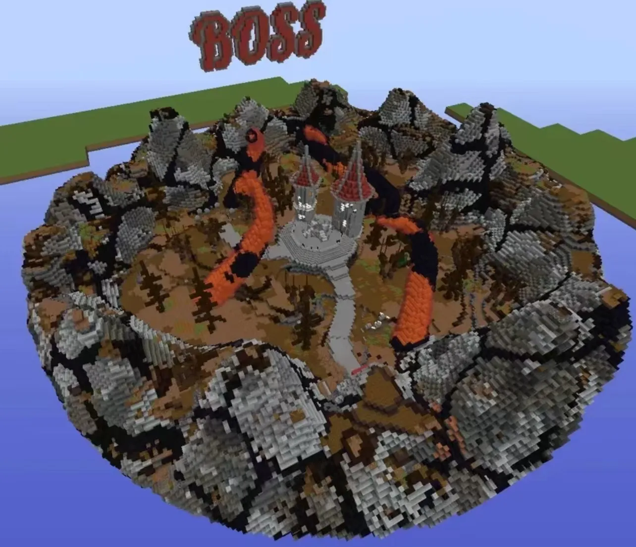 我的世界黑暗竞技场地图BOSS副本PVP