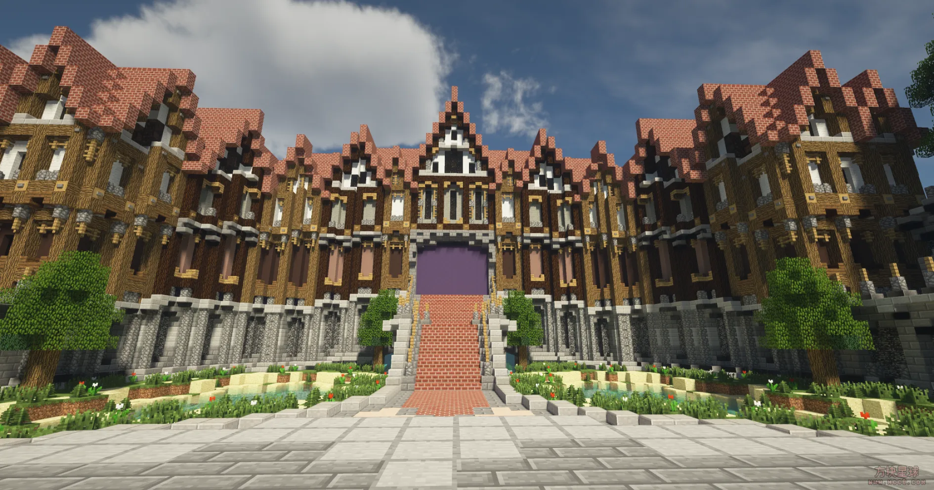 我的世界城堡大厅地图存档1.12.2版